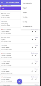 Shadowrocket for android 4