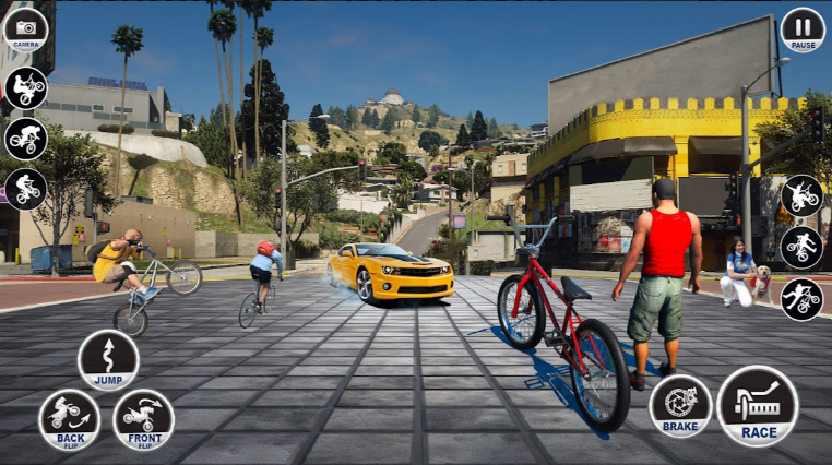 Mountain Bike Drive Cycle Game