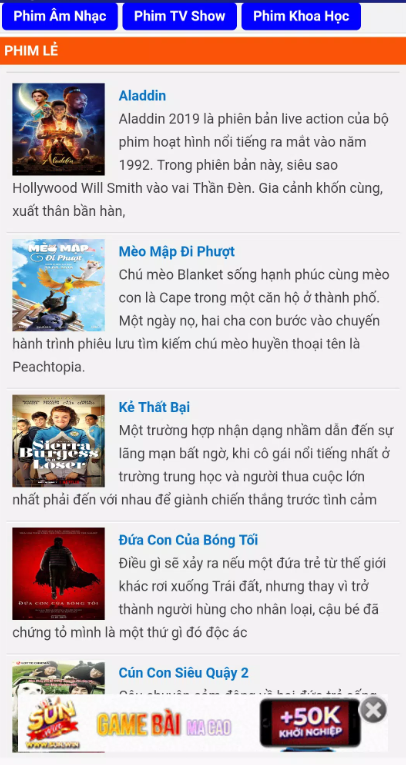 Phim Lẻ Tổng